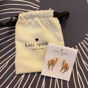 Kate Spade Camel Studs